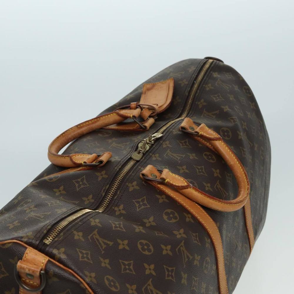 LOUIS VUITTON Monogram Keepall Bandouliere 60 Boston Bag M41412 LV Auth am6512 - Picture 6 of 16